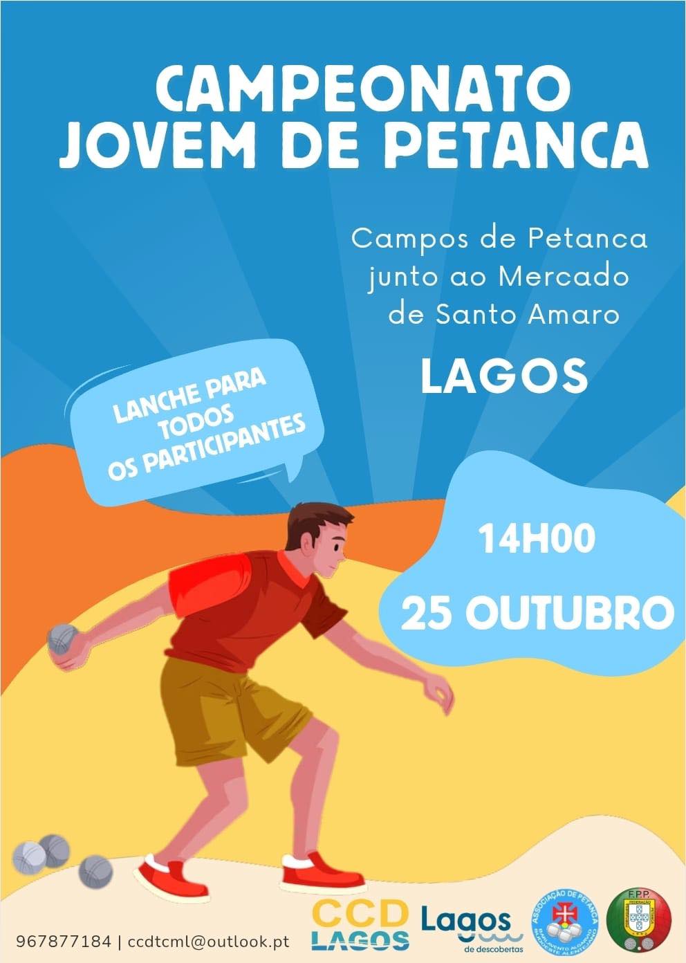 Campeonato Jovem de Petanca em Lagos