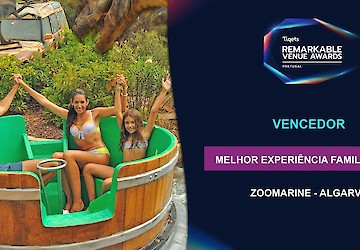 Zoomarine Algarve vence prémio “Best Family Experience 2025” em Portugal