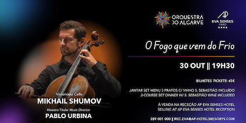 Orquestra do Algarve e AP Eva Senses Hotel unem-se numa noite recheada de boa música e gastronomia