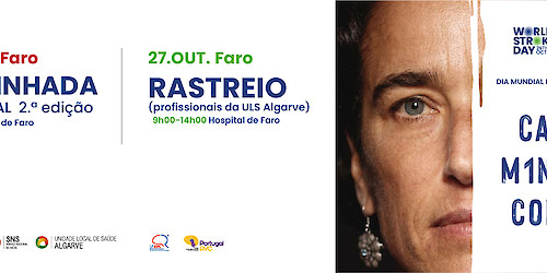 Caminhada e Rastreio assinalam Dia Mundial do AVC na ULS Algarve