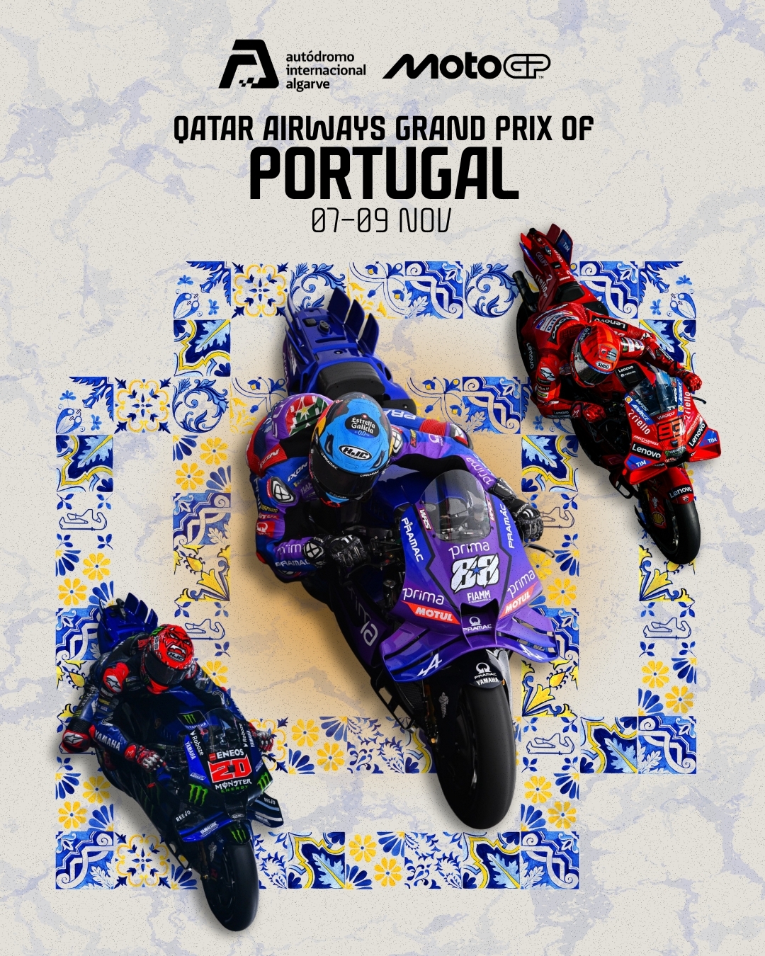 MotoGP 2025: estacionamento e transporte gratuito em Portimão, Figueira e Lagos