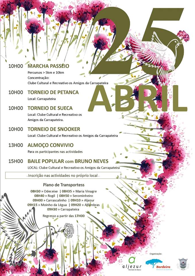 Município de Aljezur comemora o 25 de Abril
