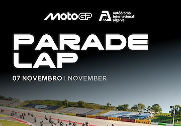 MotoGP 2025: Parade Lap leva motociclistas a descobrir o Autódromo Internacional do Algarve