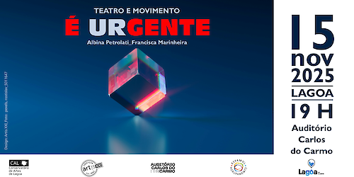 “É URGENTE” - Um espetáculo de teatro e movimento inspirado em Eugénio de Andrade