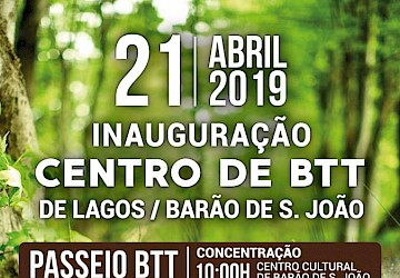 Inauguração do Centro de BTT de Lagos (1º do Algarve)