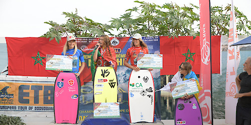 Joana Schenker: Vice-Campeã da 4ª etapa em Marrocos