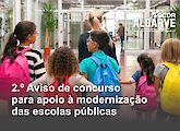 2.º Aviso de concurso para apoio à modernização das escolas públicas