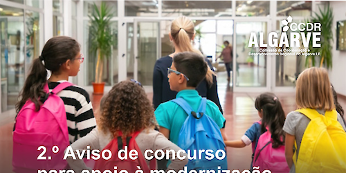 2.º Aviso de concurso para apoio à modernização das escolas públicas