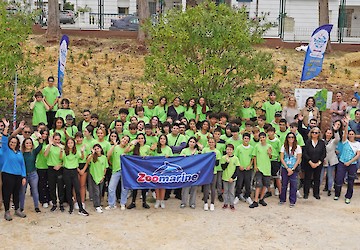 Zoomarine e Nativawaky plantam 420 árvores e plantas autóctones em escola de Messines