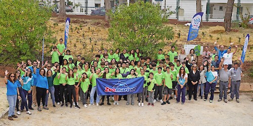 Zoomarine e Nativawaky plantam 420 árvores e plantas autóctones em escola de Messines