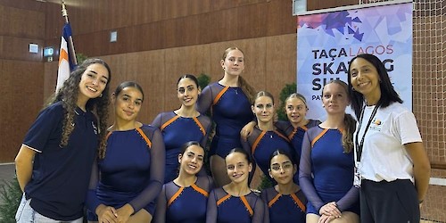 Taça Skating Sul 2025 em Lagos foi pura emoção, brilho e paixão pela patinagem artística