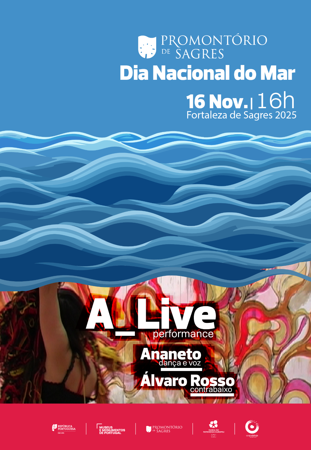 Performance A_Live e visita “Por Mares nunca dantes navegados” celebram Dia Nacional do Mar