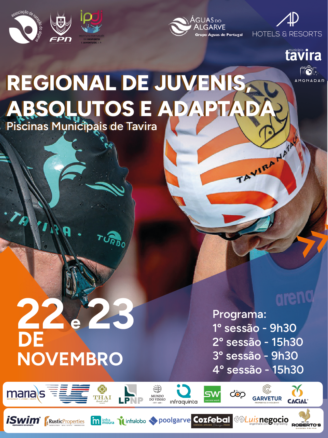 Campeonato Regional de Juvenis, Absolutos e Adaptada – Tavira