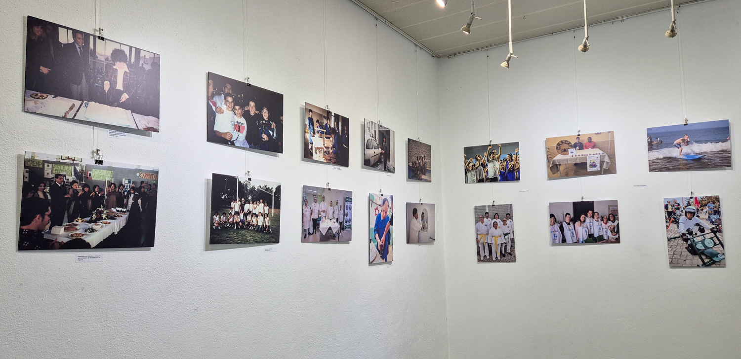 Exposição "50 ANOS DE RESILIÊNCIA E CORAGEM" em exibição na EMARP durante o mês de novembro