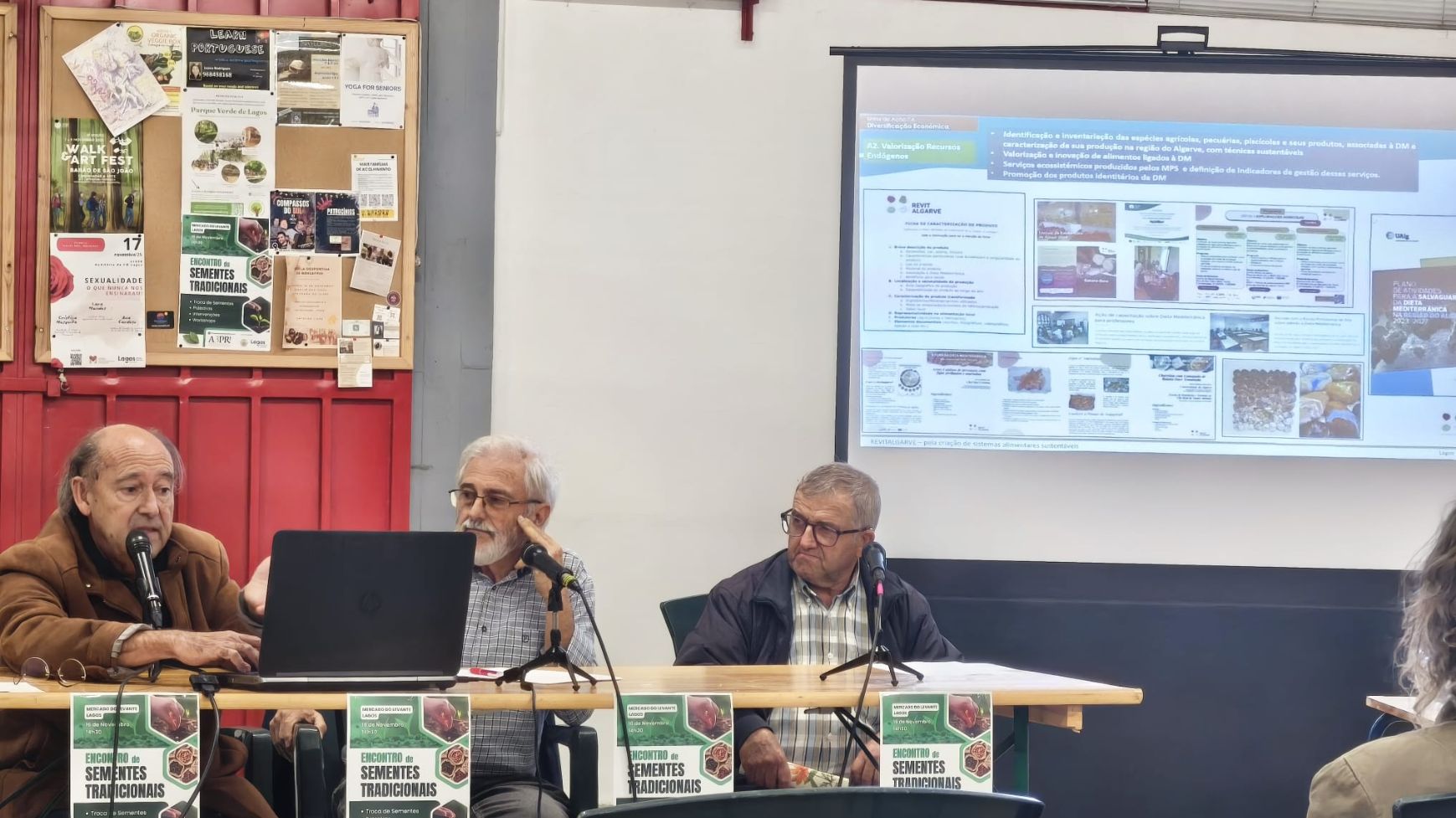 Resumo do "Encontro de Sementes Tradicionais" no Mercado de Levante, em Lagos