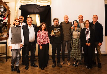 Rogério Cão recebe o prémio “Calceteiros de Letras”
