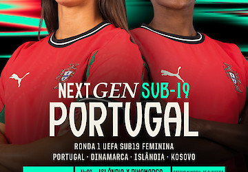 Seleção Nacional Sub19 Feminina inicia apuramento para o Europeu no Algarve