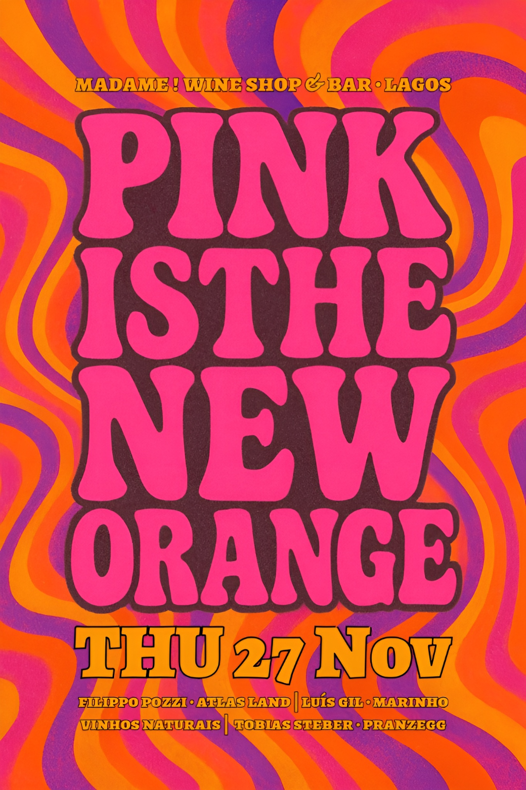 PINK IS THE NEW ORANGE — Mini-feira em Lagos desafia preconceitos e reescreve a narrativa do rosé