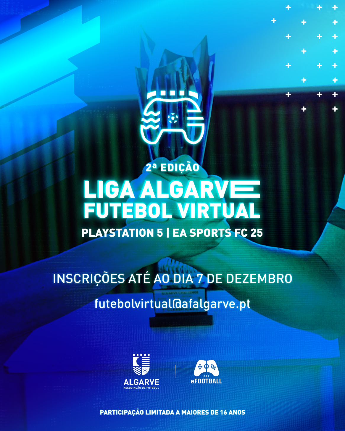 Liga Algarve Futebol Virtual: Inscrições abertas para a edição 25/26
