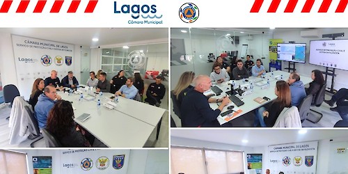 Município de Lagos reforça articulação com presidentes das Juntas de Freguesia no âmbito da Protecção Civil