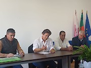 Comissões de Pescadores e População da Costa Portuguesa reuniram-se em Aljezur com o secretário de Estado das Pescas para esclarecimentos das regras europeias e o defeso do sargo - 1