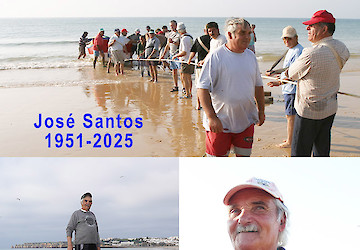 Pesar pelo falecimento de Zé Bala, figura ímpar da Arte Xávega da Meia Praia