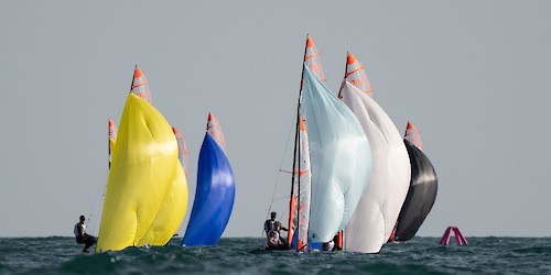 Mini Jogos Olímpicos da vela começaram ontem em Vilamoura