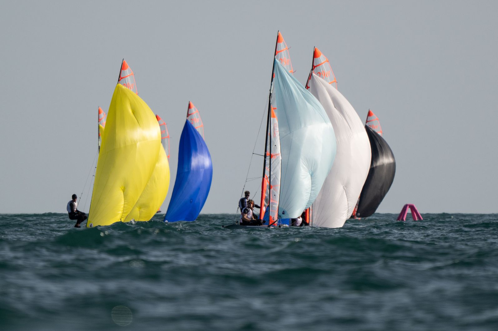 Mini Jogos Olímpicos da vela começaram ontem em Vilamoura