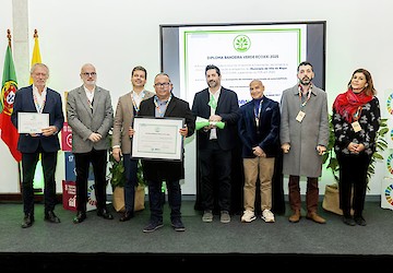 Município de Vila do Bispo distinguido com a Bandeira Verde ECOXXI 2025