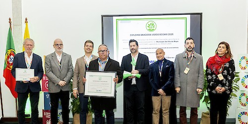 Município de Vila do Bispo distinguido com a Bandeira Verde ECOXXI 2025