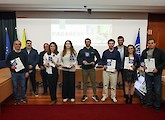 Alunos premiados pela Terras do Infante
