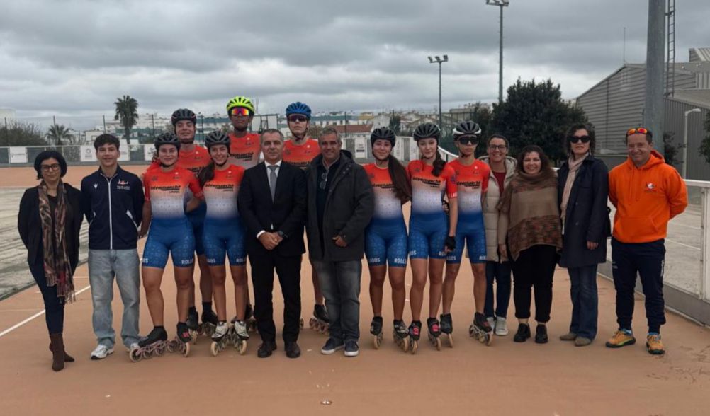 Secretário de Estado do Desporto visitou o Roller Lagos Clube de Patinagem