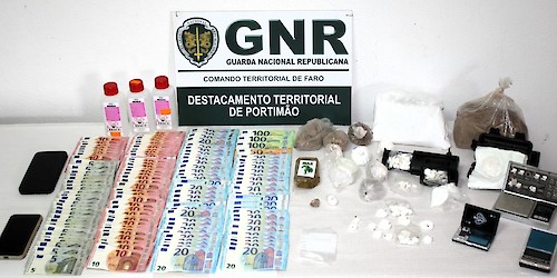 Vila do Bispo – Detido por tráfico de estupefacientes