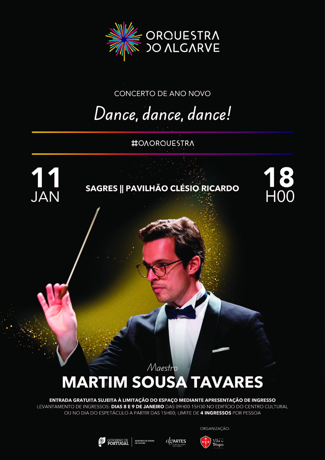 Município de Vila do Bispo acolhe Concerto de Ano Novo da Orquestra do Algarve em Sagres