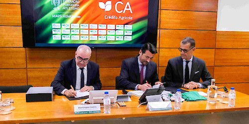 Crédito Agrícola é o Banco Oficial da Federação Portuguesa de Atletismo