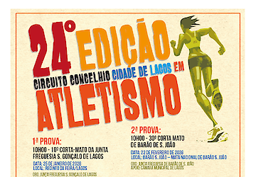 24.º Circuito Concelhio de Atletismo “Cidade de Lagos” | Época 2025/2026