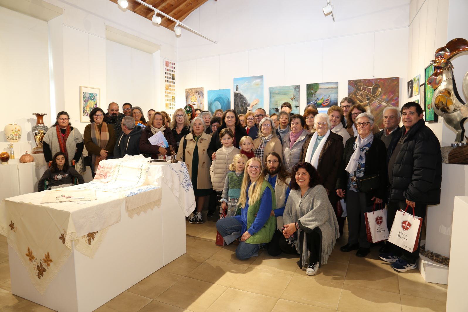 Inauguração da 27.ª Mostra de Artistas do Concelho de Vila do Bispo