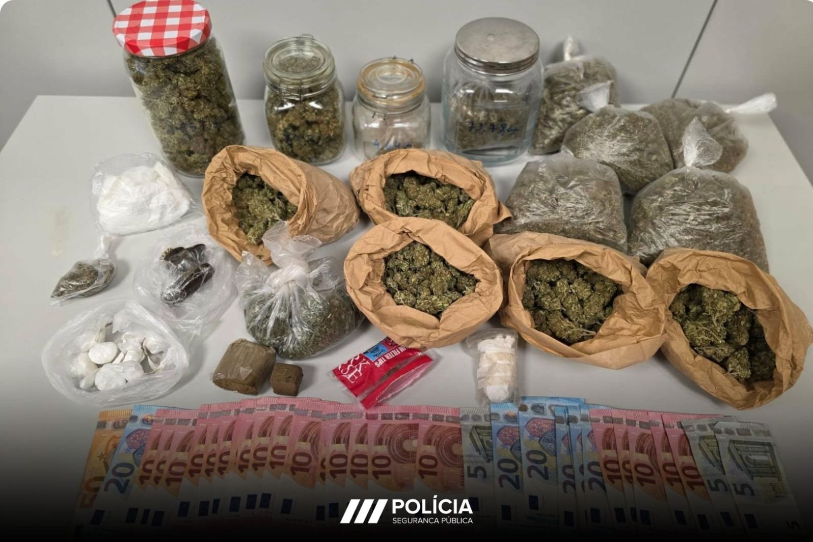 PSP de Lagos deteve suspeito por tráfico de estupefacientes