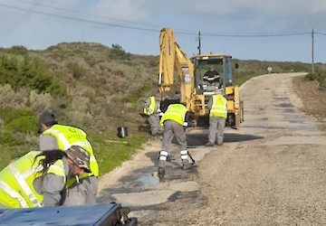 Comunicado da Câmara Municipal de Aljezur sobre as Condições das Vias