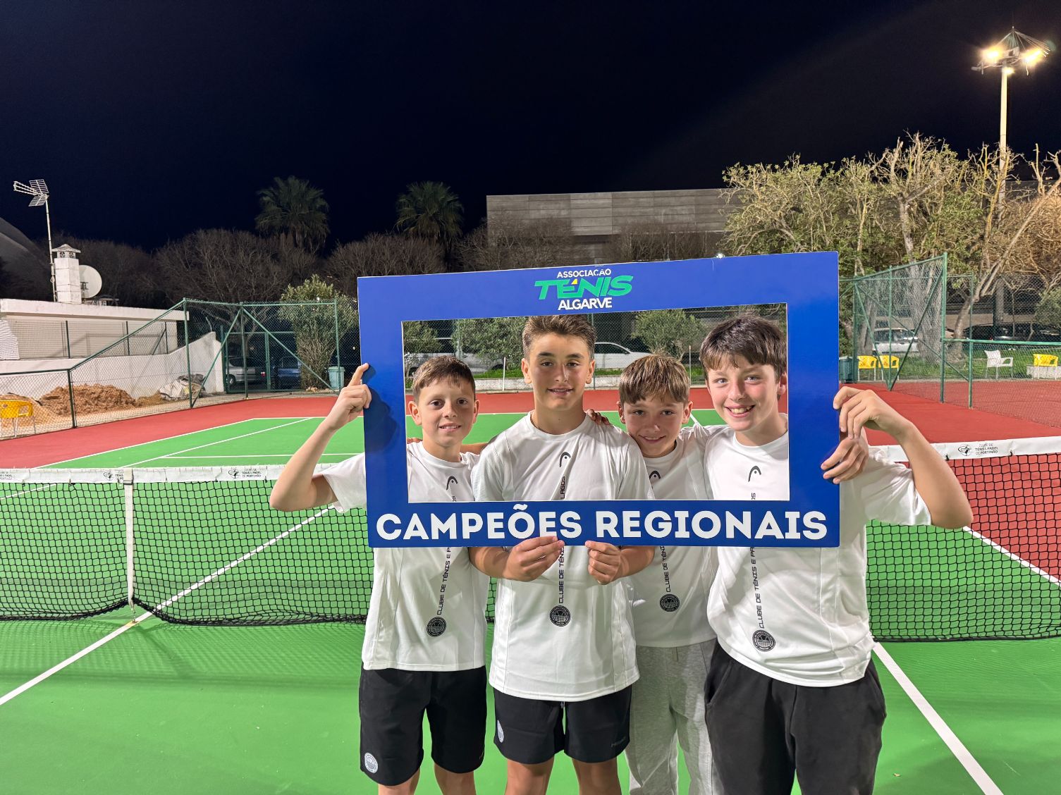 Histórico no Clube de Ténis e Padel de Lagos ao conquistar títulos regionais no Algarve em Sub-14