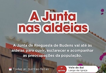 *A Junta nas Aldeias” leva atendimento de proximidade às localidades da freguesia de Budens