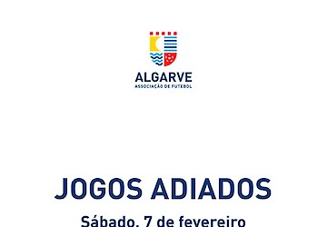 Associação de Futebol do Algarve: Jogos de sábado adiados devido aos avisos meteorológicos