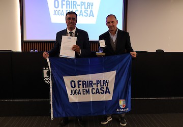Núcleos de Árbitros do Algarve e Arbitragem Nacional unidos pela campanha de fair-play