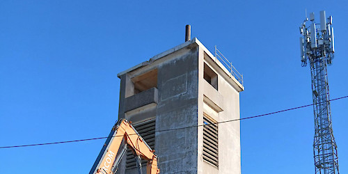 Informação da Câmara Municipal de Lagos: Trabalhos em curso no reservatório na Torraltinha