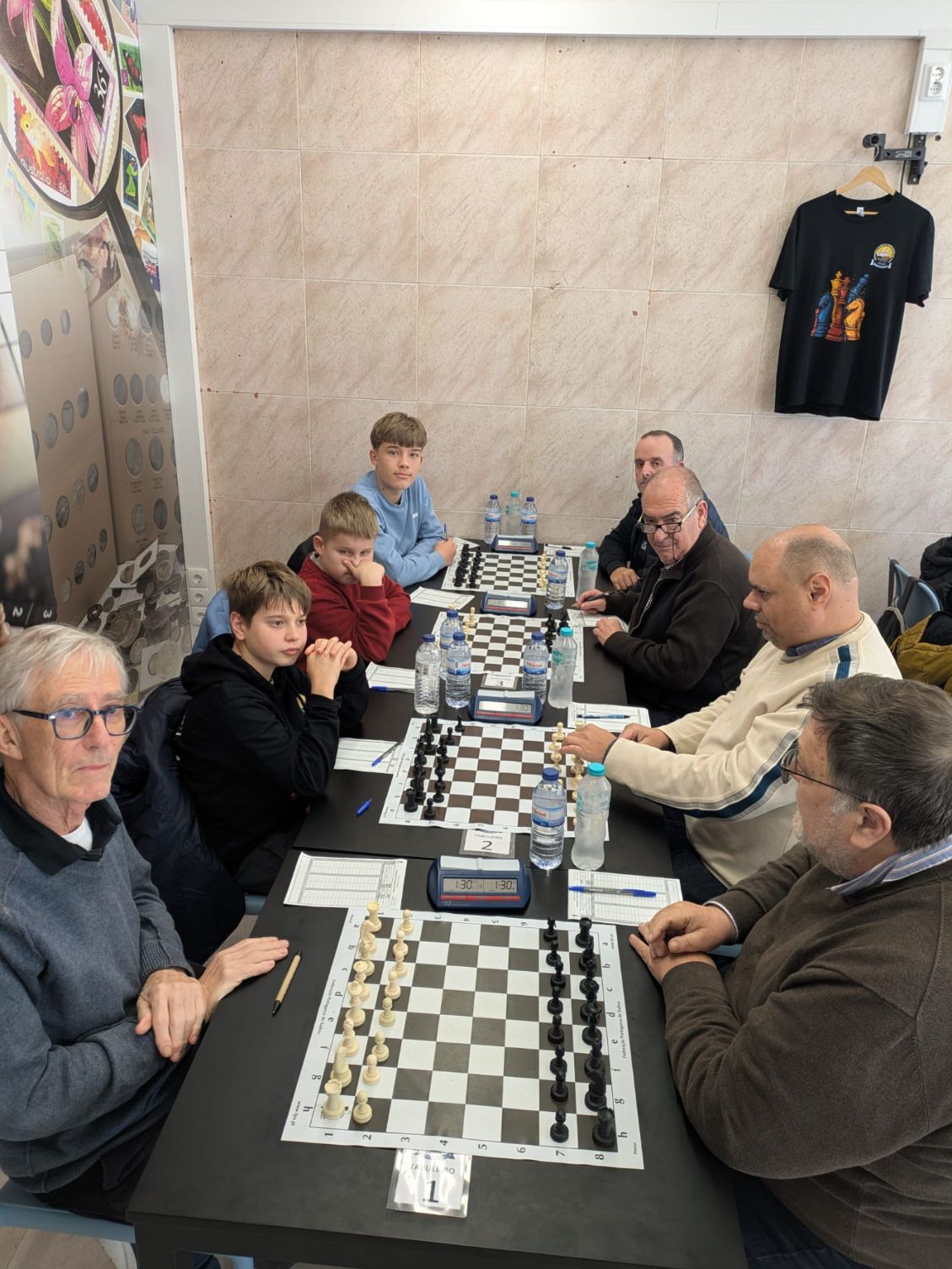 Associação Filatélica e Numismática Gil Eanes - Lagos continua com bons resultados de Xadrez nas  Equipas de Clássicas