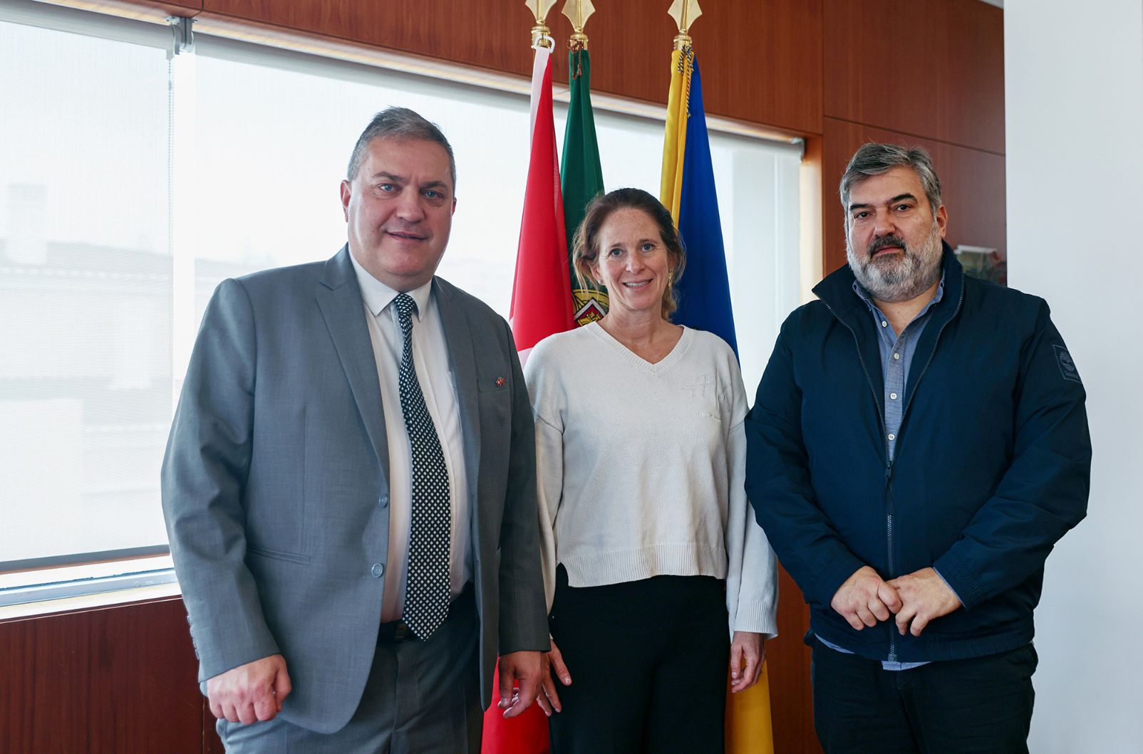 Lagos recebeu comitiva diplomática suíça