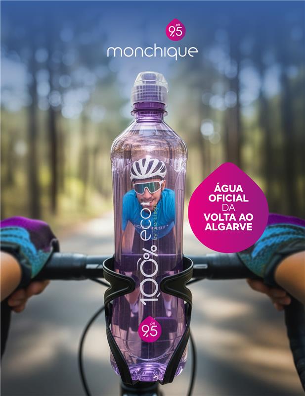 Água Monchique estreia-se como Água Oficial da Volta ao Algarve