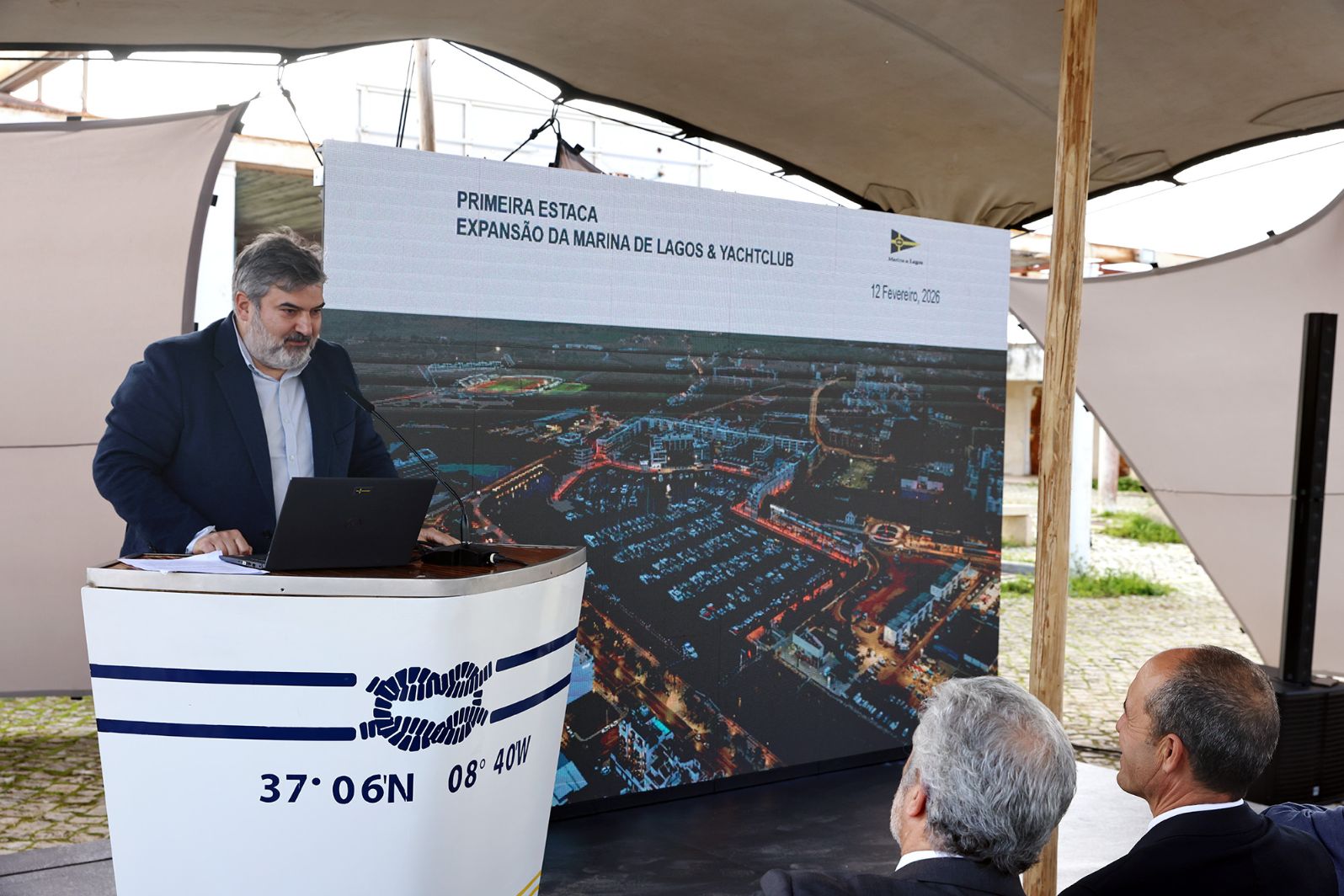 Expansão da Marina de Lagos em curso com o lançamento da primeira estaca