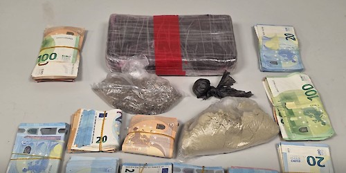 PSP de Lagos deteve homem por tráfico com mais de 6,600 doses de droga apreendidas