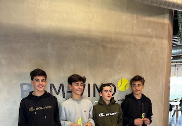 Clube de Ténis e Padel de Lagos com boas prestações no Carnaval Carcavelos Open em Sub-14
